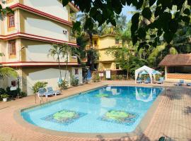Highland Beach Apartments Goa, bed & breakfast a Baga