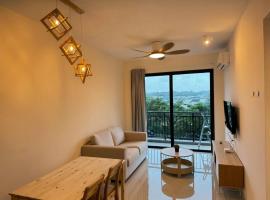 温暖日式奶油风2 房 Muji Style Luxury 2 Bedrooms, люксовый отель в Джохор-Бару
