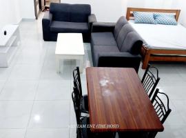 1 bedroom with 2 beds apt 217 Kisimani Heights, Msa: Mombasa şehrinde bir daire