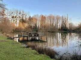 Maison Paisible avec Lac Privé