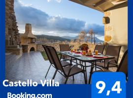 Castello Villa - Seaview Villa atop the Venetian Walls, hotell i Kissamos