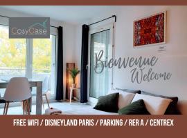 Cosy Case between Disney and Paris, cheap hotel in Champs-Sur-Marne