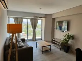 Depto con vista increíble a la ciudad y cordillera , con balcón