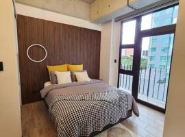 Eon Apart-estudio zona 10 con AC, hotel s jacuzzi v destinaci Guatemala