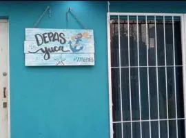 Depa Yuca en Progreso a poco más de 200mts de la bella playa