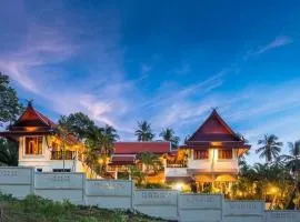 Baan Suvarnabhumi Villa entire 5 beds private pool on hill side