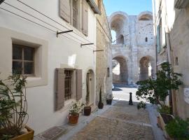 Charmante petite maison donnant sur les Arènes, cabaña o casa de campo en Arles