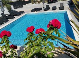 Villa Barbara & Zoran with heated swimming pool, hotel di Seget Vranjica