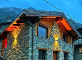 Lo Stambecco Bianco Chalet, chata v destinaci Aosta