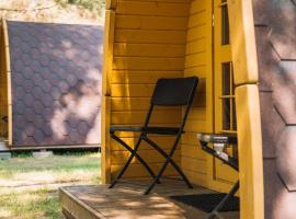 Natur Camp Birštonas Small Cabins, günstiges Hotel in Birštonas