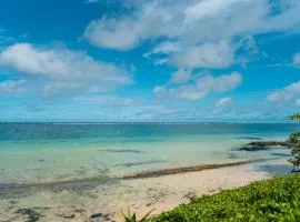Stunning Belle Mare luxury Beachfront Apartment