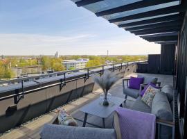 Artisa Riia Str 20a Luxury Penthouse Apartment, hotel mewah di Tartu