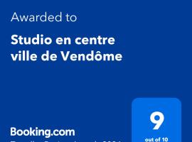 Studio en centre ville de Vendôme, casă de vacanță din Vendôme