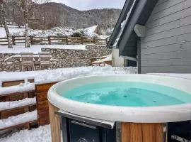 Chalet Le René-Sens - 5 pers - Grande terrasse - bain nordique SPA - Piscine