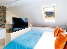 Komfortowy Apartament LOTOS z sauną, klimatyzacją i widokiem na Śnieżkę