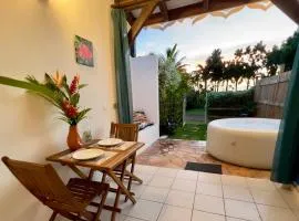 Mabouya cosy vue mer, jacuzzi, jardin