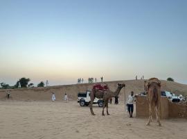 raju shing desert safari, tented camp en Bikaner