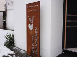 Ferienwohnung am Wildpark HDH, hotel conveniente a Heidenheim an der Brenz