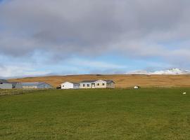 Countryhouse with great view on Eyjafjallajökull, hótel á Hvolsvelli