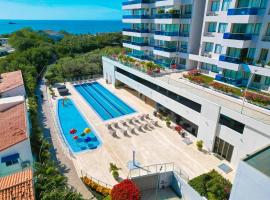 Samaria club de playa apartamento 707 torre 1, hotel em Gaira