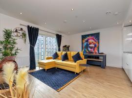 Luxury Apartment-Free Parking-Central Location, leilighet i Luton