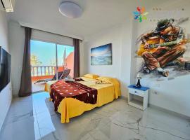 7Lizards - Ocean View Apartments, lägenhetshotell i Puerto de Santiago