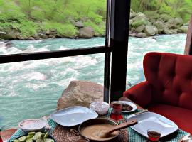 AYDER BUNGALOW - river view , Royal Bungalow Resorts, chalet de montaña en Çamlıhemşin