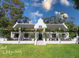 Groot Witzenberg - Beautiful Manor house In the picturesque Tulbagh，塔爾巴赫的飯店