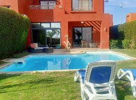 Villa Private pool cancun El Ain El Sokhna 63, overnattingssted med onsen i Ain Sokhna