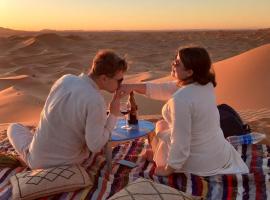 Aladdin merzouga camp, hotel Merzugában