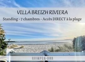 VILLA BREIZH RIVIERA - La plage au bout du jardin !, hotel v destinaci La Forêt-Fouesnant