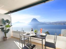 View and Art - Happy Rentals, hotell i Castagnola