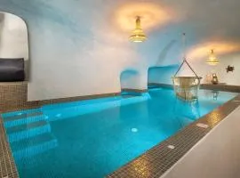 Mystagoge Retreat cave with an indoor pool and gym