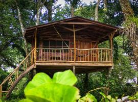 Jungle Cabins El Escondido, מקום אירוח B&B בMuy Muy