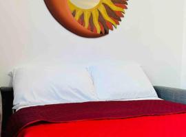 Infinity room: Cerreto Alto şehrinde bir otoparklı otel
