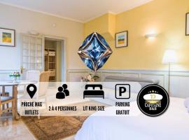 Le SAPHIR - Confort - Proche Mag Outlet Troyes - Parking gratuit, מלון ליד אאוטלט המעצבים מקארתור-גלן טרואה, פונט-סנט-מארי