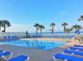 Desirable Pet Friendly Resort, 3 minute walk to the Beach, Beachside Pool & Restaurant Message for Snow Bird Rates, hotel en Panama City Beach