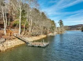 Lakeside Cashiers Cabin with Private Boat Dock!