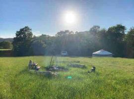 Luksusa telts Wilding Yurt Stay pilsētā Broutoninfērnesa