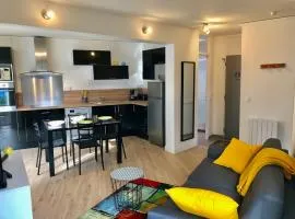 Maisonnette cosy avec terrasse et parking - Bord de mer