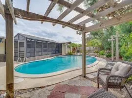 Centrally Located Merritt Island Home Pool, Porch