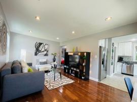 Modern & Spacious-walk to metro w/ parking On-site, family hotel in Silver Spring