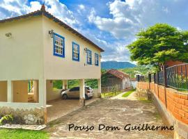 Pouso Dom Guilherme, smještaj s priborom za pripremu jela u gradu 'Tiradentes'