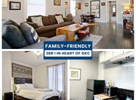 Cozy & Family-friendly House In Heart Of Okc-9, hotell i Oklahoma City