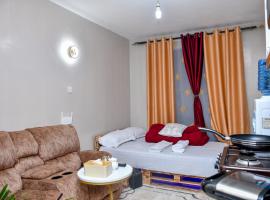 Cozy Studio With A Rooftop Pool in Nairobi-JoJo Homes, B&B in Kiambu