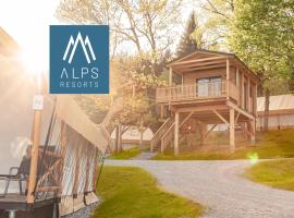 쾨차흐에 위치한 럭셔리 텐트 Chalets & Glamping Nassfeld by ALPS RESORTS