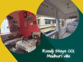 Roadji Stays 001, Madhuri Villa, hotell sihtkohas Agartala