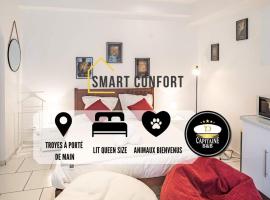 Smart Confort 1 - studio Confort et Stylé, lägenhet i Troyes
