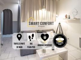 Smart Confort 9 - Appartement confort et stylé, apartamento en Troyes