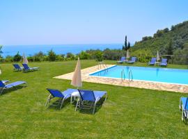 Studio Apartments, adult and childrens pool, sea View - Pelekas Beach, Corfu, hotel in Pelekas